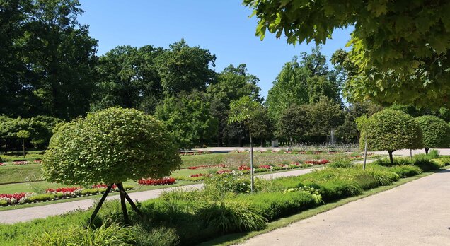 pohled na park Michalov v Přerově | © UOP