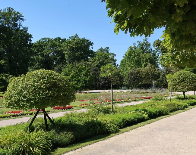 pohled na park Michalov v Přerově | © UOP